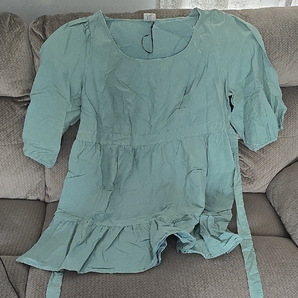 Ava & Viv Mint Green Blouse